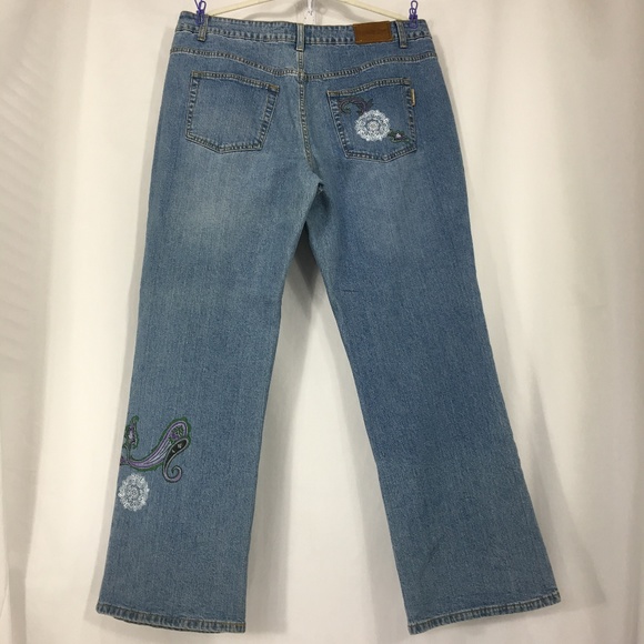 Coldwater Creek Beautiful Embroidery Screen Print - Picture 3 of 8